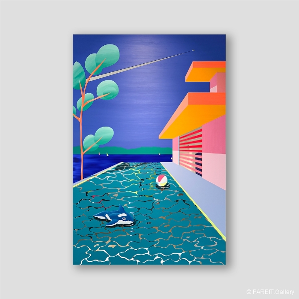 DERECQUE Isabelle - The lazy lagoon